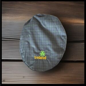 Hats of Ireland Newsboy Cap Tartan Plaid Hat 100% Cotton -Castlebar- Donnegal XL